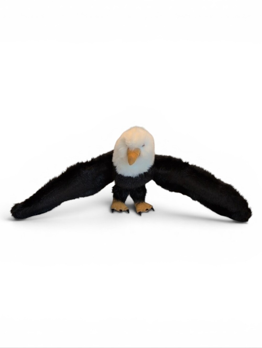 Folkmanis American Bald Eagle Hand Puppet Plush Educational Toy